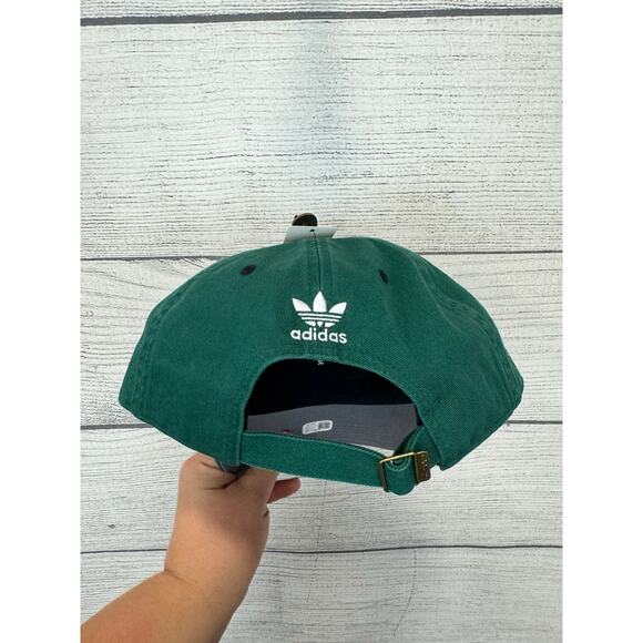 Adidas Originals Relaxed Collegiate Green Logo Hat - Picture 4 of 7